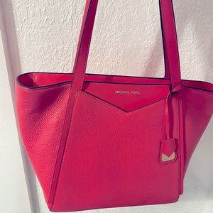 Michael Kors Hand Bag- Magenta